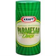 Kraft Grated Parmesan Cheese 8oz Cannister (Pack of 6)