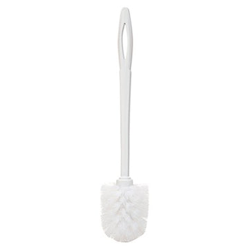 Rubbermaid Commercial 631000We Toilet Bowl Brush 14 1/2-Inch White Plastic