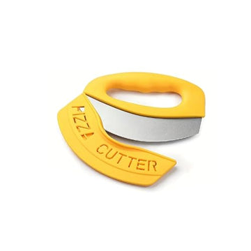 SEDLAV Pizza Cutter with Cover - Made of Durable Stainless Steel Finger Fitting Design, Multifunctional for Pizza, Pasta, Cheese - Dishwasher Safe Pizza Wheel, Slicer