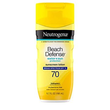 Neutrogena Beach Defense Water Resistant Sunscreen Lotion, 1 Pack