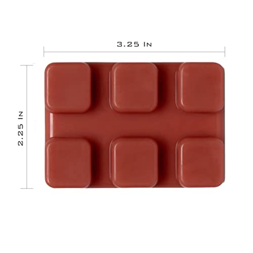 SEDLAV Scented Wax Melts, Multiple fragrances, 1.25 oz (6 Pack) (Papaya Passion)