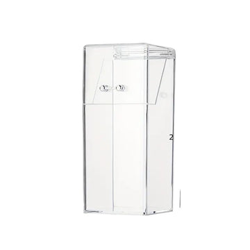 SEDLAV Dust-proof Pencil Box, Transparent Marker Pen Holder, Student Stationery Storage Case, Desktop Small Item Storage Shelf, Office Supplies Organizer Box, Organizer Supplies