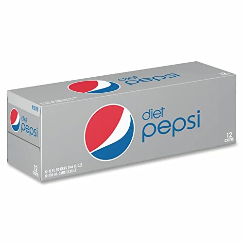 Diet Pepsi Cola, 12 Oz, Pack Of 24 Cans