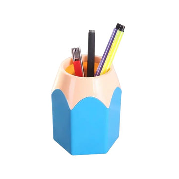 SEDLAV Cute Pencil Sharpener Pencil Holder Pencil Organizer Pencil Container Pen Pot Pen Container Multifunction pencil head
