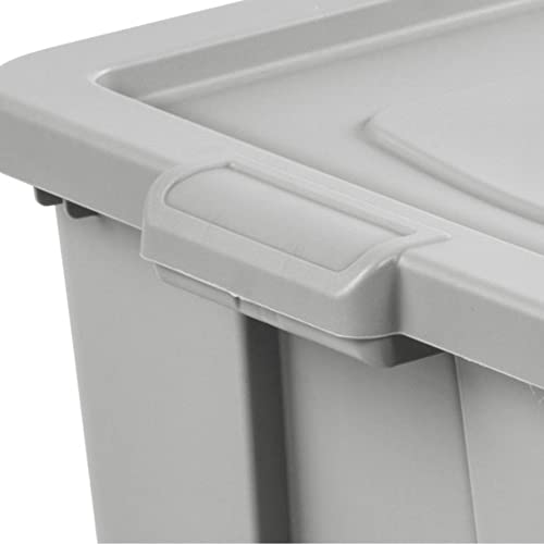 30 Gallon Tuff1 Tote Plastic, Cement, Set of 4