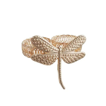 SEDLAV Dragonfly Decor Metal Spring Curtain Tieback - Elegant Home Décor Solution, Curtain Strap with Artistic Charm