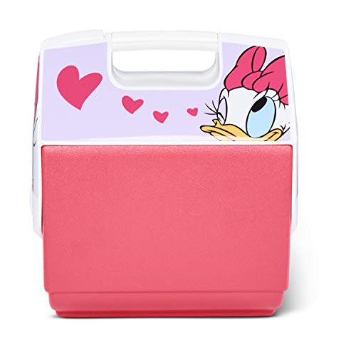 Igloo 7 Quart Limited Edition Disney Daisy Duck Portable Lunchbox Playmate Pal Cooler Ice Box, Medium