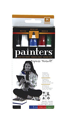 Elmer's Painters Opaque Paint Markers, Set of 5 Markers, Bright