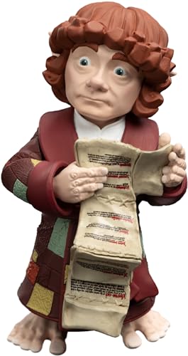 Weta Workshop Bilbo Baggins with Burglar Contract (The Hobbit) Mini Epics Statue