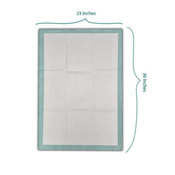 SEDLAV Pee Pads for Dogs Training Pets & Puppy Pee Pads, Quick-Dry Potty Training- Thick, Super Absorbent Leak-Proof Protection for Urine, Liquid, Accidents (18, White/Mint Green, Large)