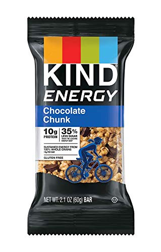KIND Energy, Chocolate Chunk, 2.1 Oz (6 Count)