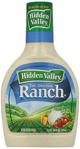 Hidden Valley Ranch, Ranch Original Dressing, 24oz Squeeze Bottle (Pack of 3)