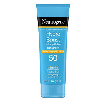 Neutrogena Hydro Boost Spf50 Water Gel 3 Oz. (2 Pack)