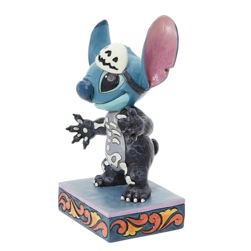 Enesco Jim Shore Disney Traditions Stitch Skeleton Figurine