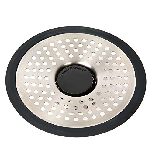 ShowerShroom SHSULT755 Ultra Revolutionary Shower Hair Catcher Drain Protector, No Size, Stainless