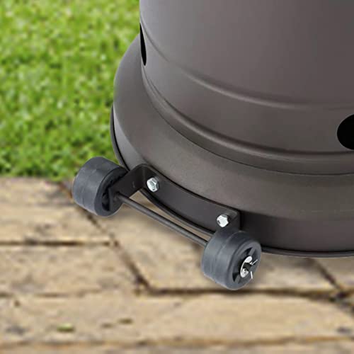 SEDLAV Propane Gas Outdoor Freestanding Patio Heater, Mocha (41,000 BTU)