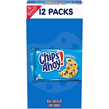 CHIPS AHOY! Original Chocolate Chip Cookies, 12 Snack Packs