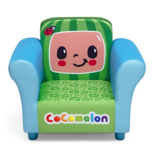 Delta Children Upholstered Chair, Wood CoComelon