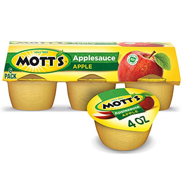 Mott's, Applesauce, 4 Oz, Pack of 6