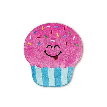 SEDLAV Inflatable Cupcake Floor Floatie - Plush Toy with Couch-Like Comfort - Office Desk Accessories, Chair Cushions, Car Seat Cushions for Driving & Office Chair Cushion - Non-Slip