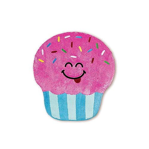 SEDLAV Inflatable Cupcake Floor Floatie - Plush Toy with Couch-Like Comfort - Office Desk Accessories, Chair Cushions, Car Seat Cushions for Driving & Office Chair Cushion - Non-Slip