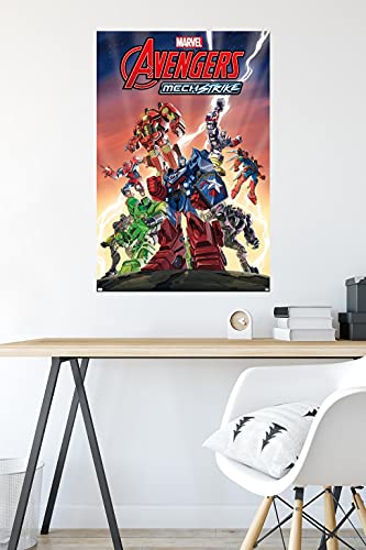 Trends International Marvel Avengers: Mechstrike - Group Wall Poster, 22.375" x 34", Unframed Version