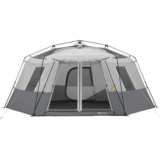 17' x 15' Person Instant Hexagon Cabin Tent, Sleeps 11