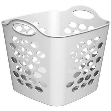 Mainstays Flex Square Basket, White