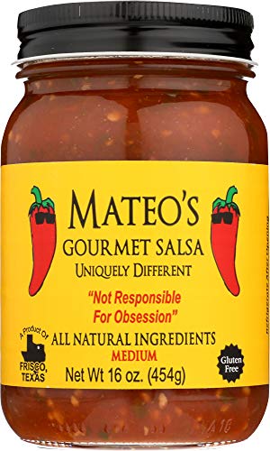 Mateo's Gourmet Salsa Medium, 16 oz