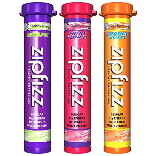 Zipfizz Healthy Energy Drink Mix, Hydration with B12 and Multi Vitamins, Variety Pack, 30 Count