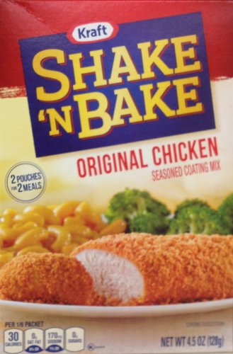 Shake 'n Bake ORIGINAL CHICKEN Seasoned Coating Mix 4.5oz (6 Boxes)
