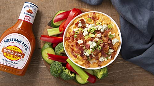 Sweet Baby Ray's Buffalo Wing, Wing Sauce, 16 Ounce (Pack of 4)