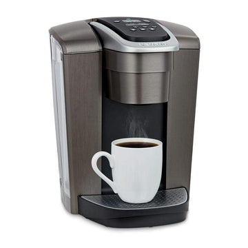 Keurig K-Elite Single-Serve K-Cup Pod Coffee Maker, Brushed Slate, 12 oz. Brew Size