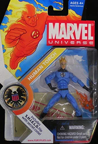 Hasbro Marvel Universe 3 3/4" Series 2 Action Figure Human Torch