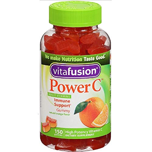 Vitafusion Power C, Gummy Vitamins For Adults, Super Savings Pkg 150 High-Potency-Gummies