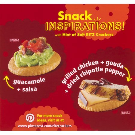 Nabisco Ritz Crackers Hint of Salt, 13.7oz(388g) Pack of 3