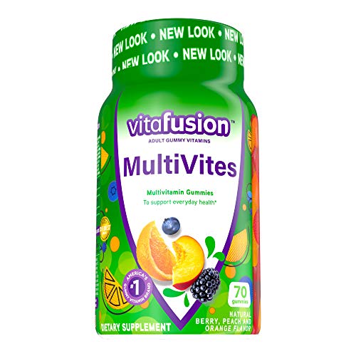 Vitafusion MultiVites Gummy Vitamins, 70ct (Pack of 3)