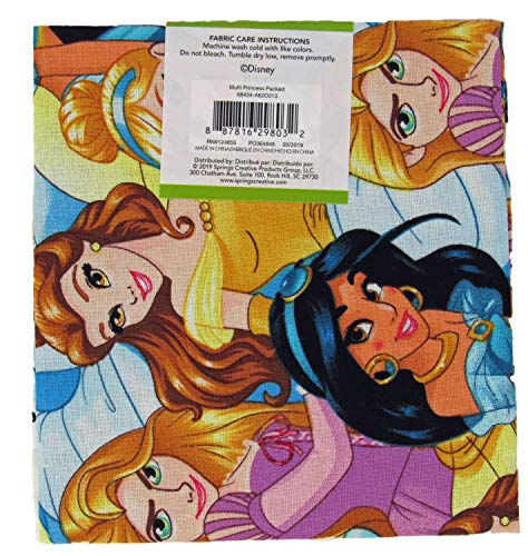 Disney Princess Fat Quarter 18" x 22"