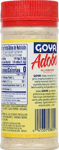 Goya Foods Adobo All Purpose Seasoning with Pepper, 12-Ounce (Pack of 24)