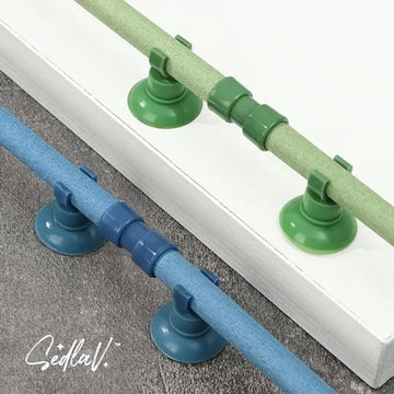 SEDLAV Fish Tank Aquarium Bubble Bar Oxygen Pump - Durable Plastic with Large Bubble Production, Easy Install with Suction Cups - Lightweight, Removable & Washable