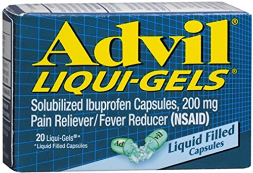 Advil 200 mg Liqui-Gels 20 ea (Pack of 12)