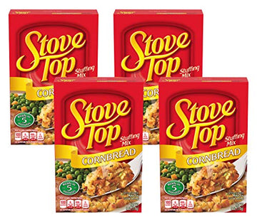 Stove Top Stuffing Mix Cornbread 6 Oz (Pack of 4)
