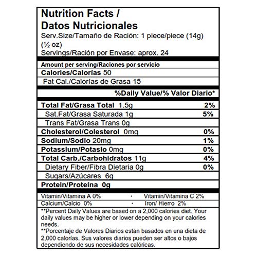 Dulzura Borincana Coconut-Guava Snacks Net.Wt 3.4 oz