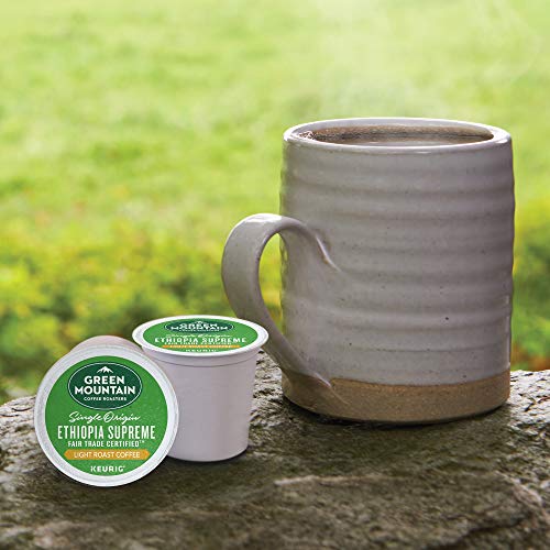 Green Mountain Coffee Roasters Ethiopia Supreme Coffee, 72 Count (6 Packs of 12)