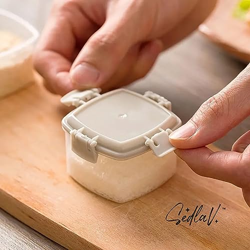 SEDLAV Square Multifunctional Plastic Condiment Squeeze Bottles –. Use as Squeeze Bottles for Sauces, Ketchup Bottles Squeeze, Squeeze Bottles for Liquids (Set of 4pcs)