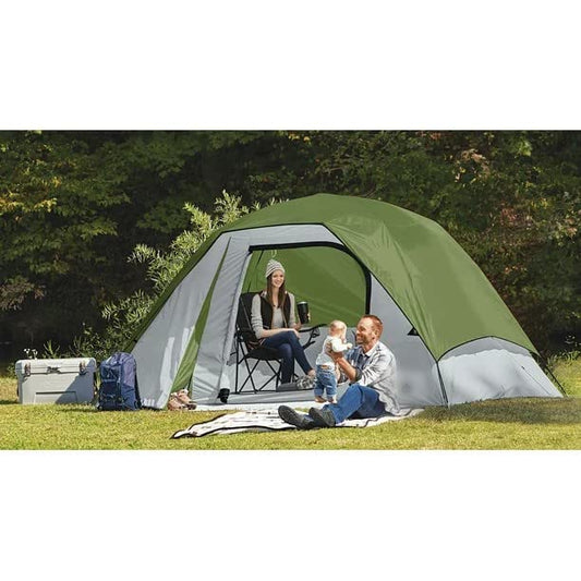 6-Person Clip & Camp Dome Tent, 12 x 8.5 x 72 inches
