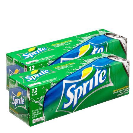 Sprite Lemon Lime Soda, 12 Ounce (24 Cans) (2pack)