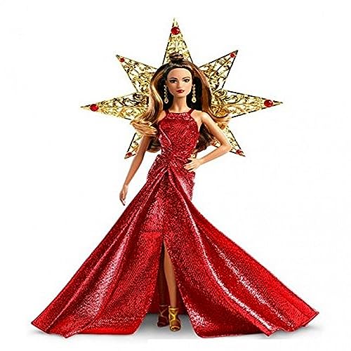 2017 Holiday Teresa Doll, Brunette with Red Dress