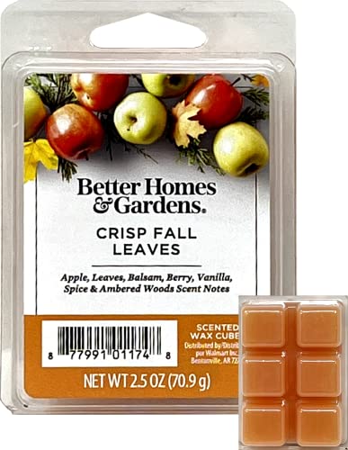 Better Homes and Gardens Crisp Fall Leaves Wax Cubes