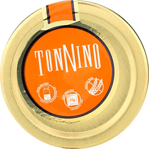 Tonnino Tuna Fillet Olive Oil Garlic Fad Free, 6.7 oz